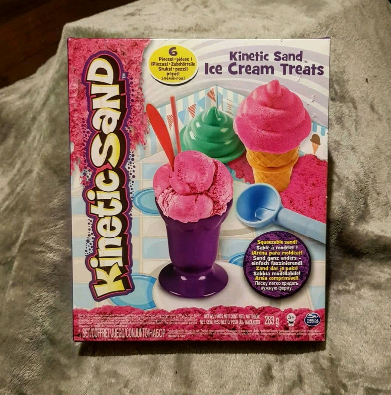 kinetic sand ice cream cone